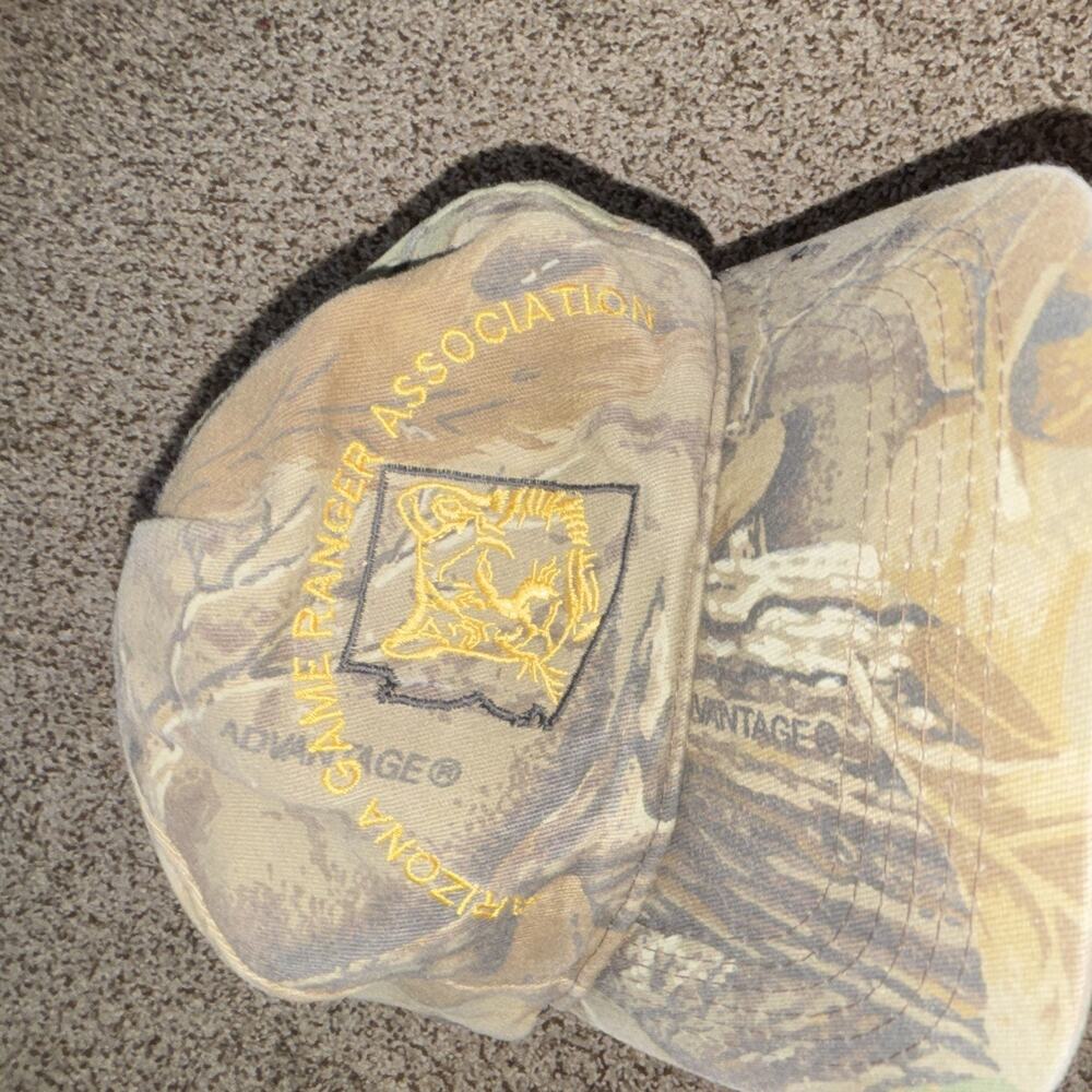 Head To Toe Arizona Game Ranger Assoc Camo Adjustable Cotton Ball Cap